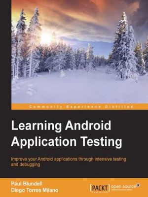 cover image of Learning Android Application Testing